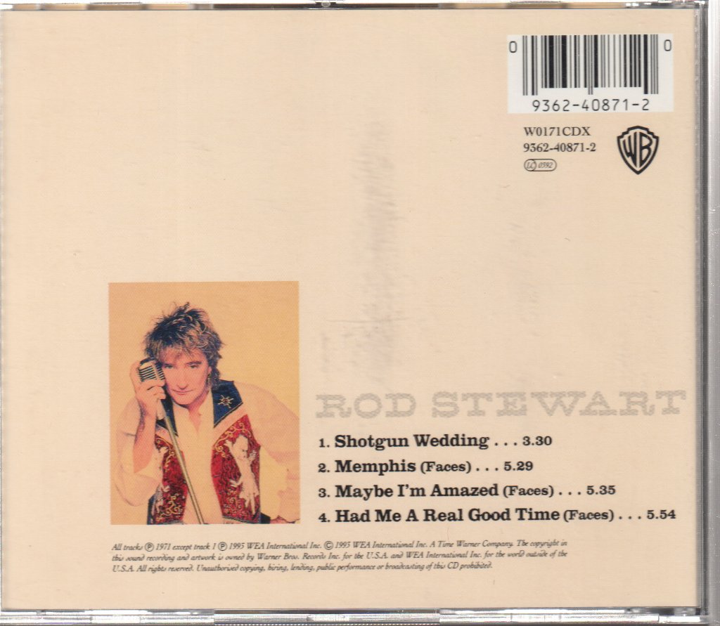Rod Stewart - Shotgun Wedding - Cd