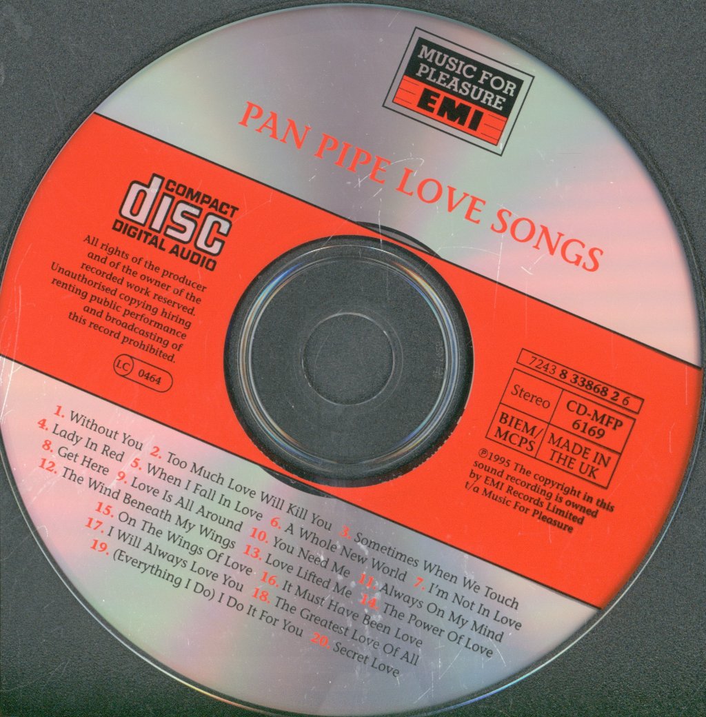 Blue Mountain Panpipe Ensemble - Love Songs - Cd