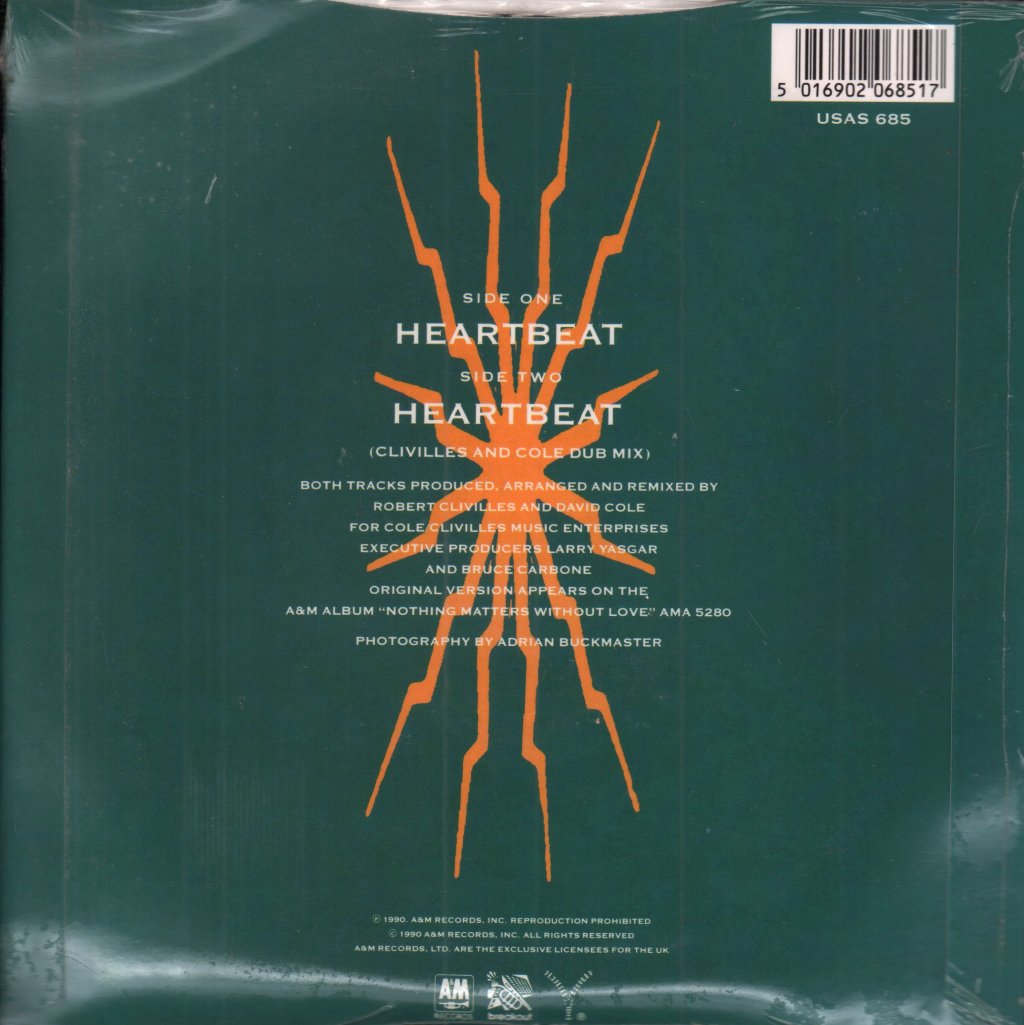 Seduction - Heartbeat - 7 Inch