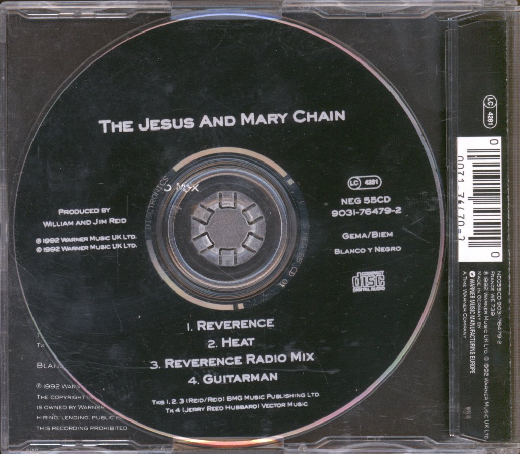 Jesus And Mary Chain - Reverence - Cd