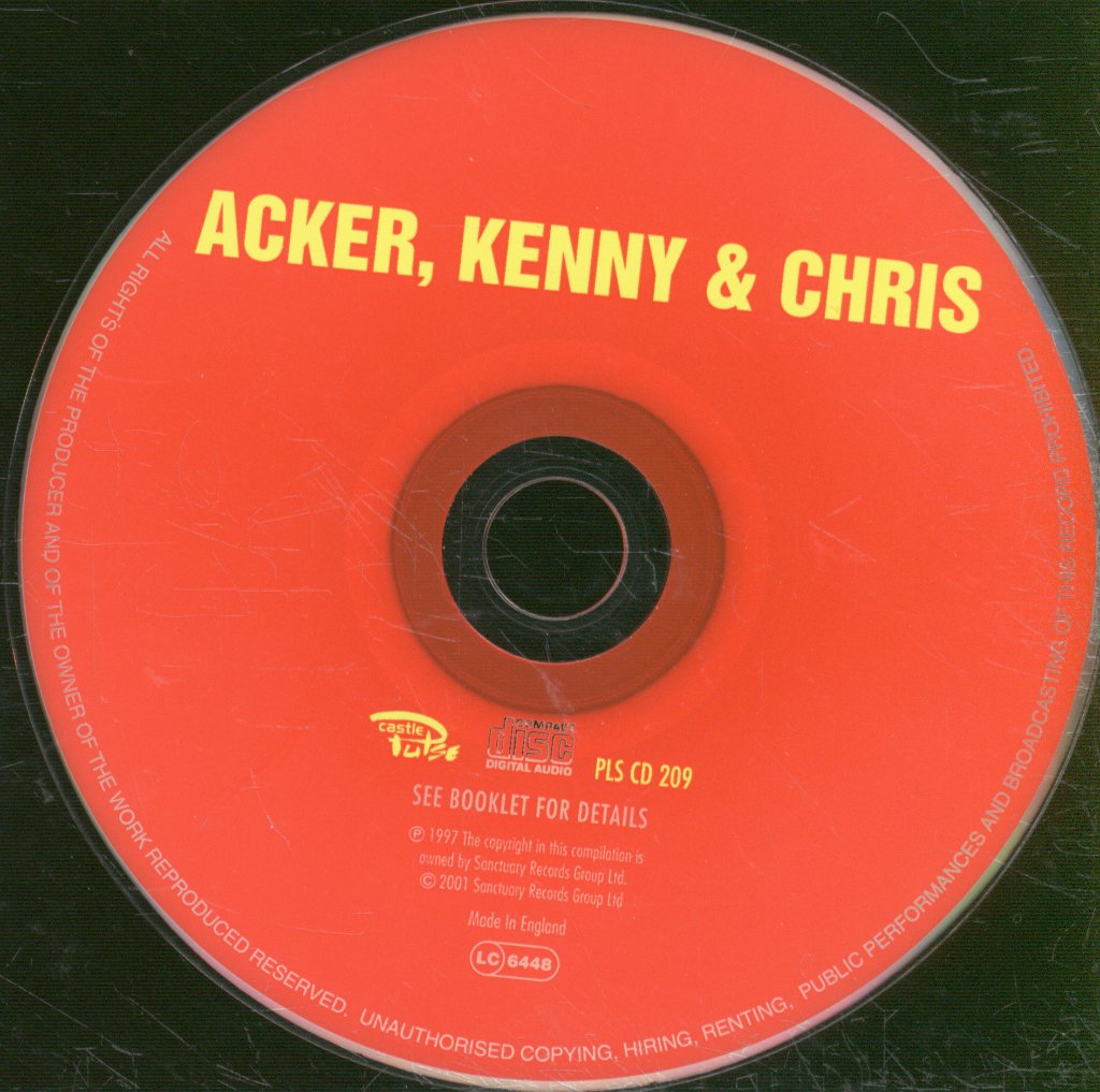 Acker Bilk Kenny Ball And Chris Barber - Acker, Kenny & Chris - Cd