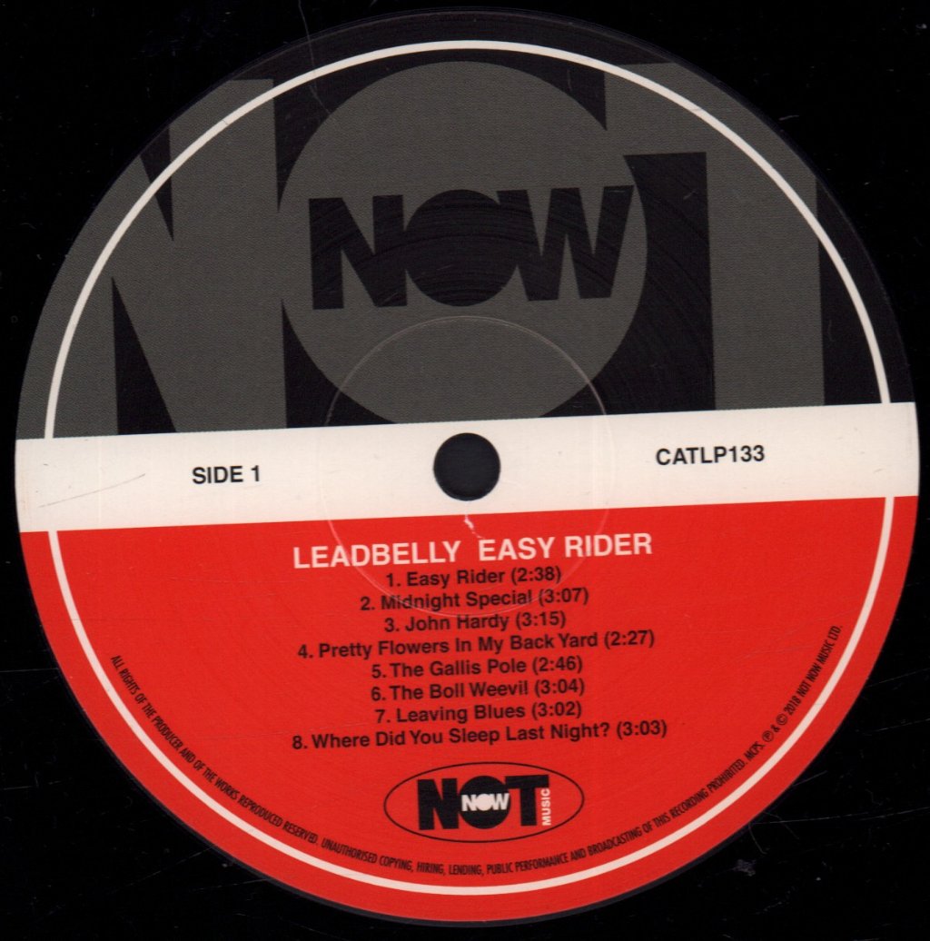 Leadbelly - Easy Rider - Lp