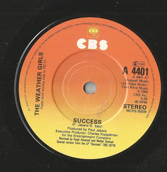 Weather Girls - Success - 7 Inch