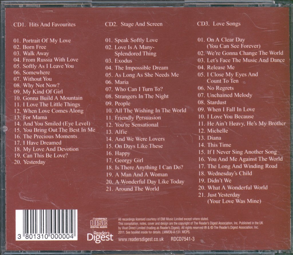 Matt Monro - Very Best Of - Cd Set