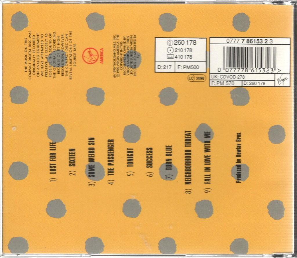 Iggy Pop - Lust For Life - Cd