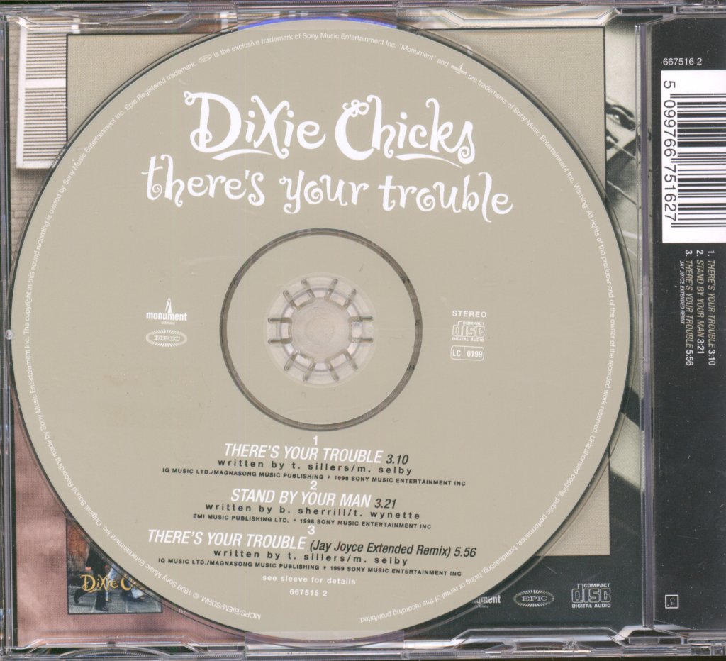 Dixie Chicks - There's Your Trouble - Cd