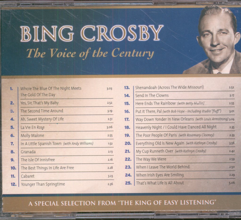 Bing Crosby - Voice Of The Century CDR - Cdr