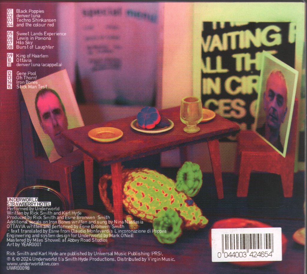 Underworld - Strawberry Hotel - Cd