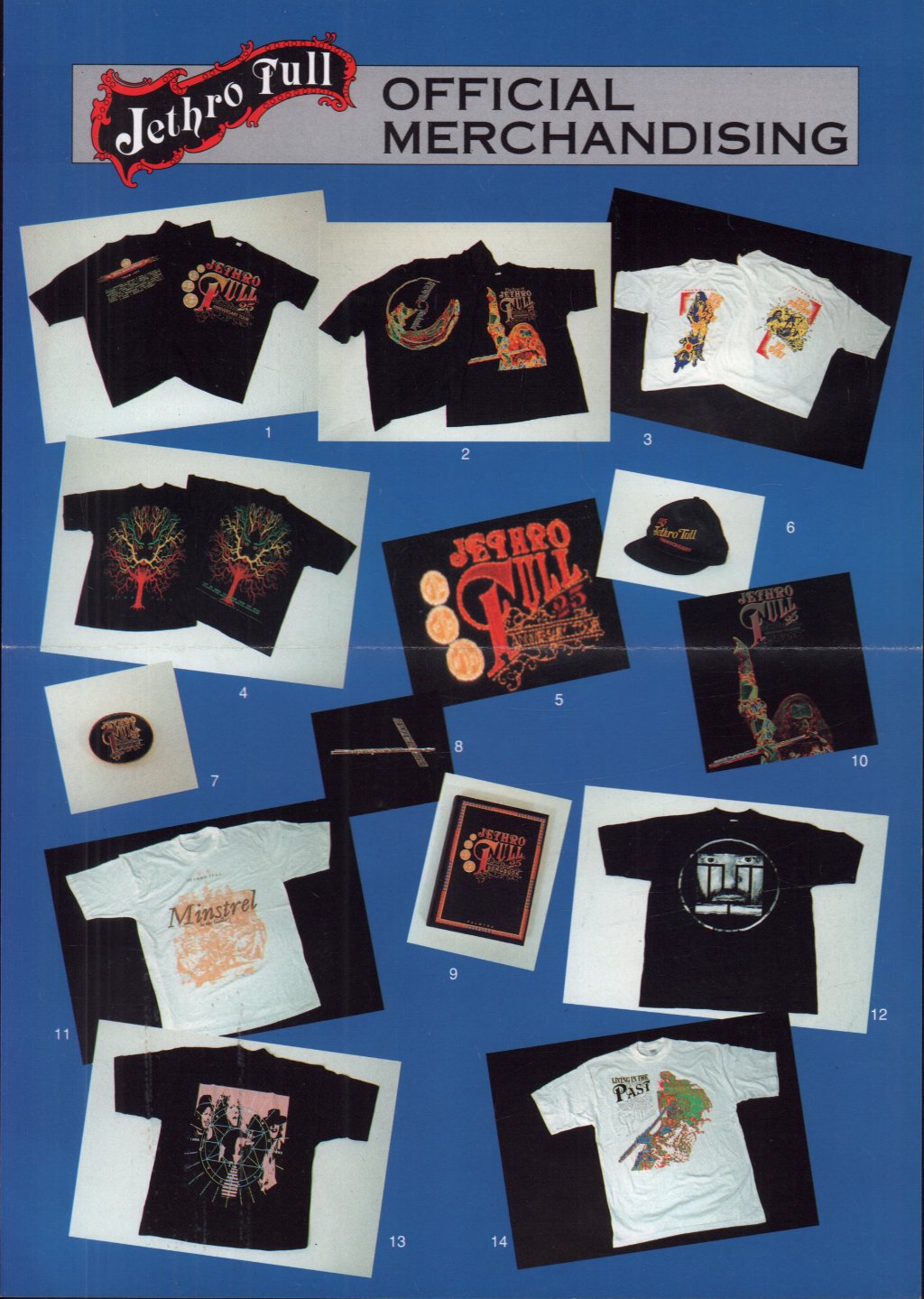 Jethro Tull - 25Th Anniversary Programme - Tour Programme