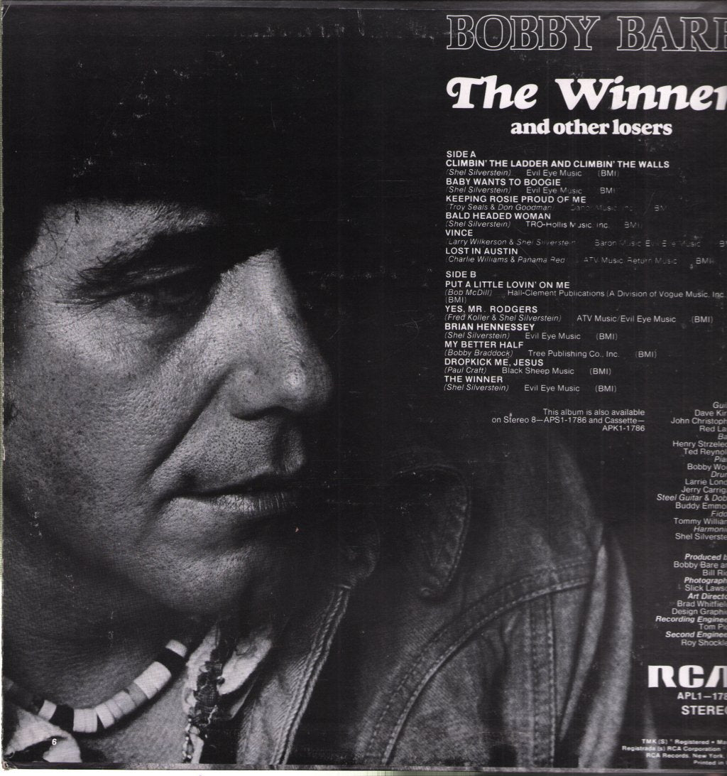 Bobby Bare - Winner And Other Losers - Lp