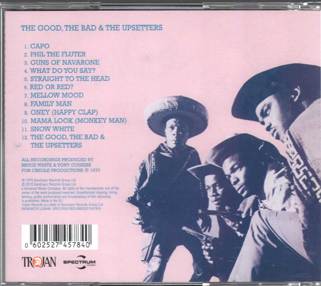 Upsetters - Good, The Bad & The Upsetters - Cd