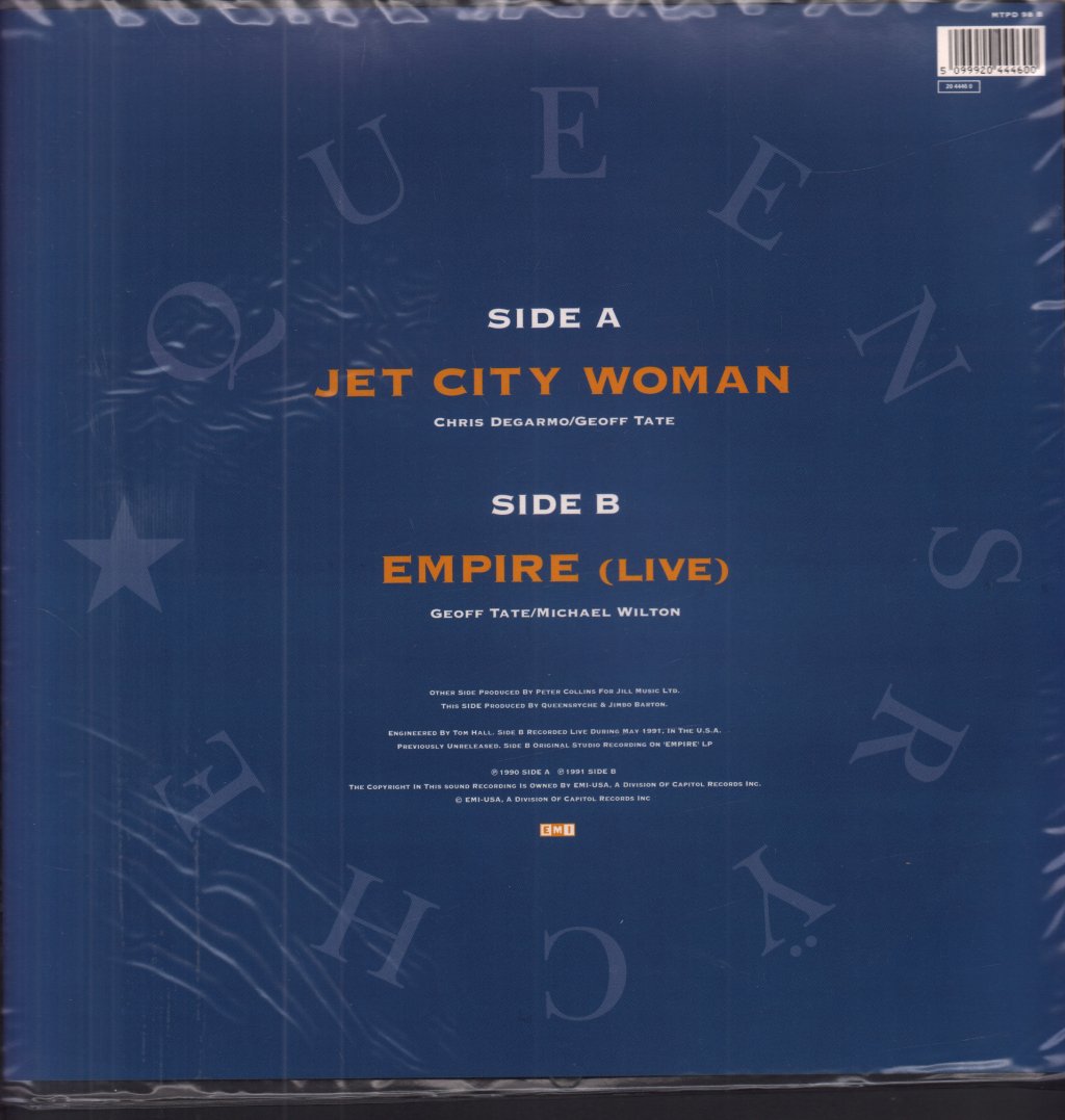 Queensryche - Jet City Woman - 7 Inch