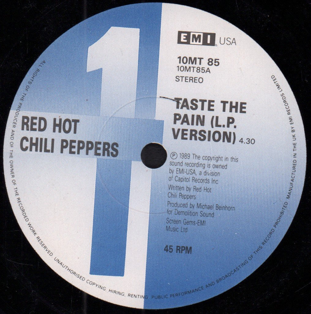 Red Hot Chili Peppers - Taste The Pain - 8 Inch