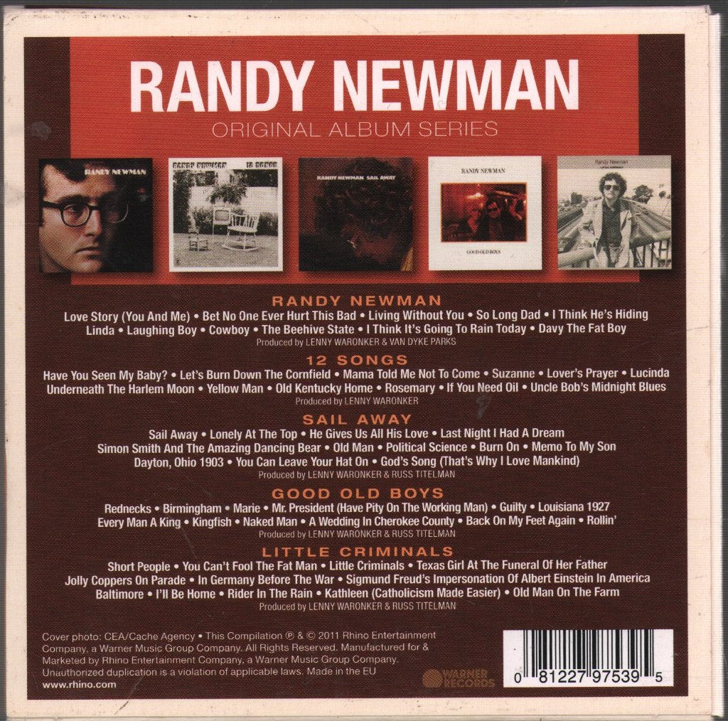 Randy Newman - Original Album Series - Cd Set