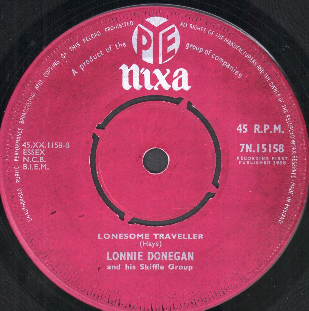 Lonnie Donegan - Times Are Getting Hard Boys - 7 Inch