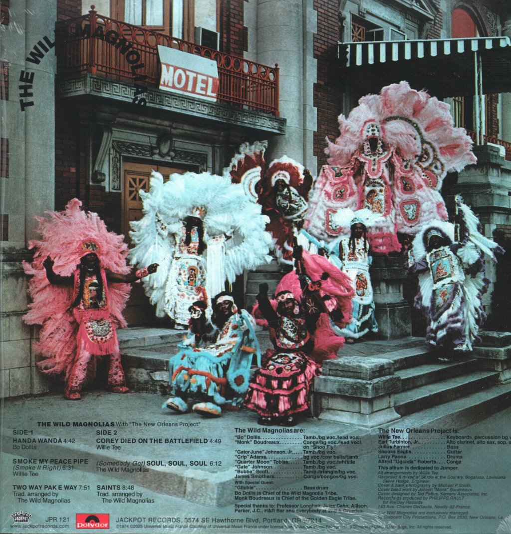 Wild Magnolias with The New Orleans Project - The Wild Magnolias - Lp