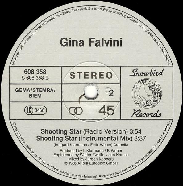 Gina Falvini - Shooting Star - 12 Inch