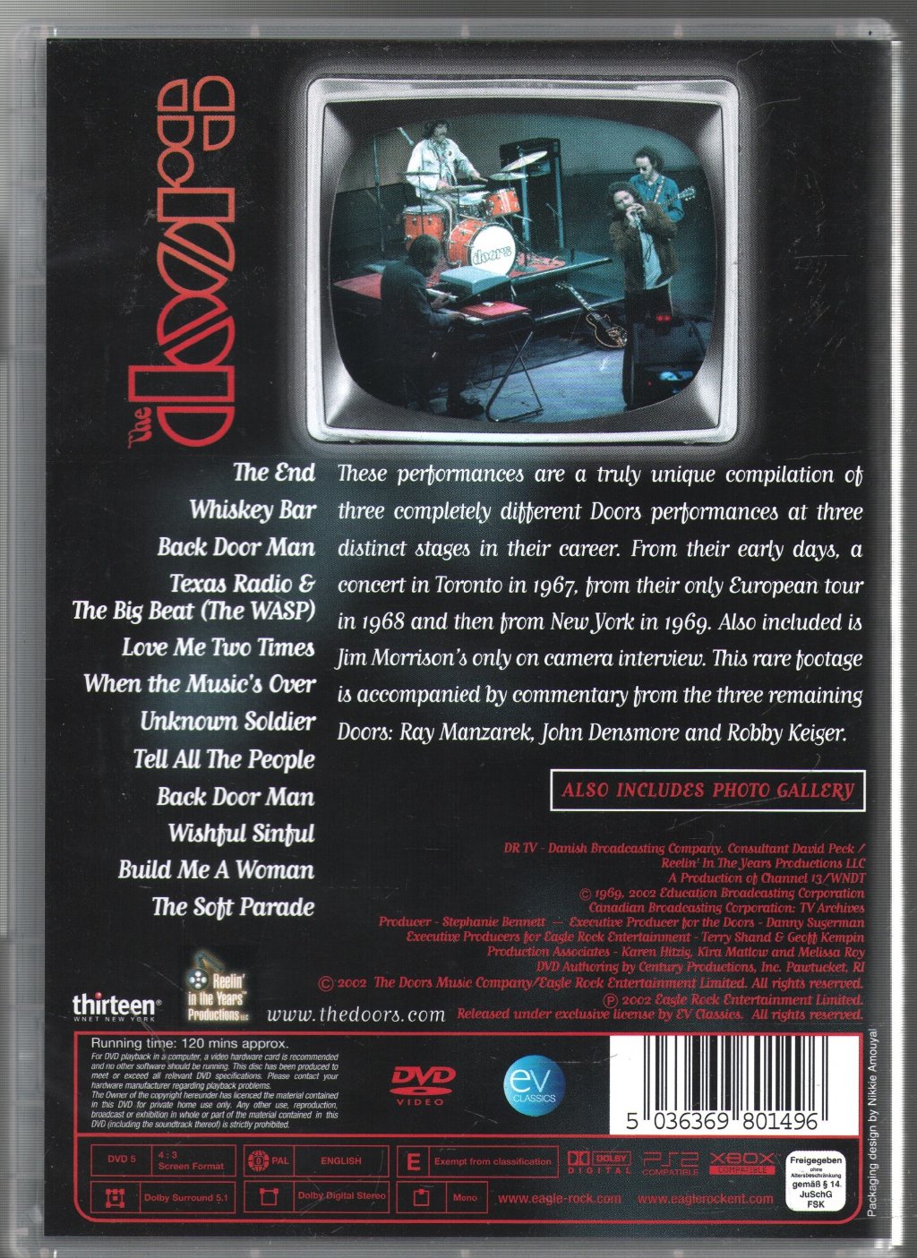 Doors - Soundstage Performances - Dvd