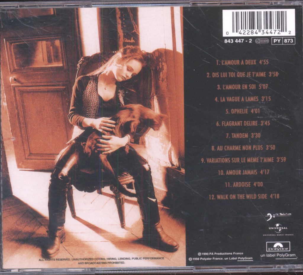 Vanessa Paradis - Variations Sur Le Même T'Aime - Cd