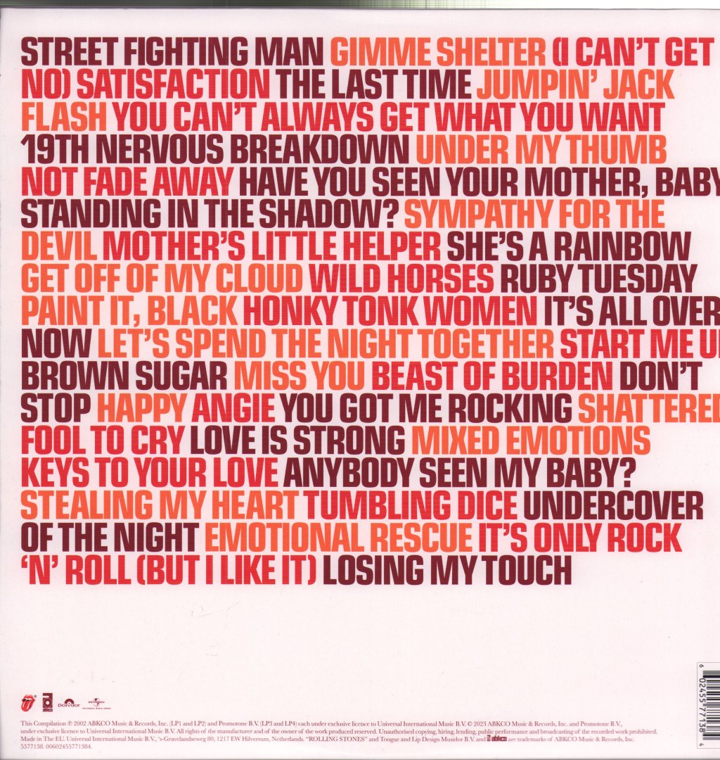 Rolling Stones - Forty Licks - Lp Set