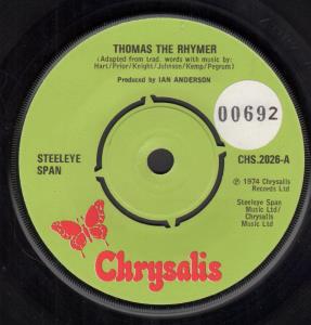 Steeleye Span - Thomas The Rhymer - 7 Inch