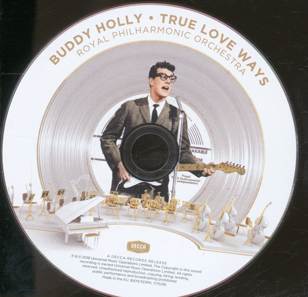 Buddy Holly With The Royal Philharmonic Orchestra - True Love Ways - Cd