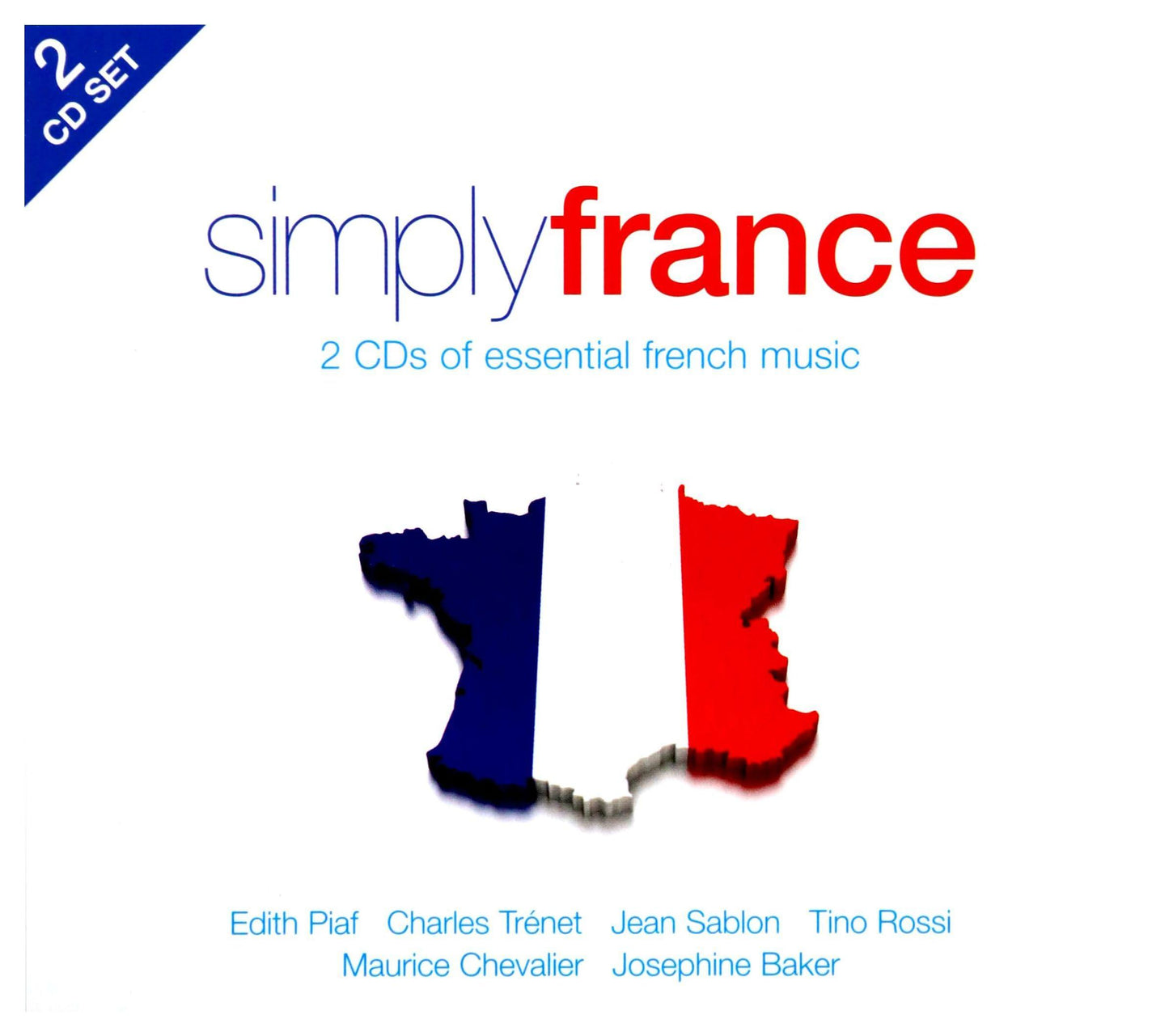 Various Artists - Simply France - Double Cd