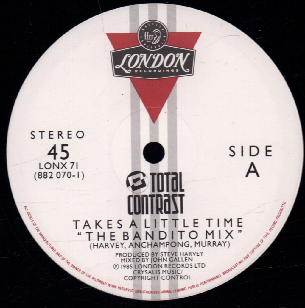 Total Contrast - Takes A Little Time - 12 Inch