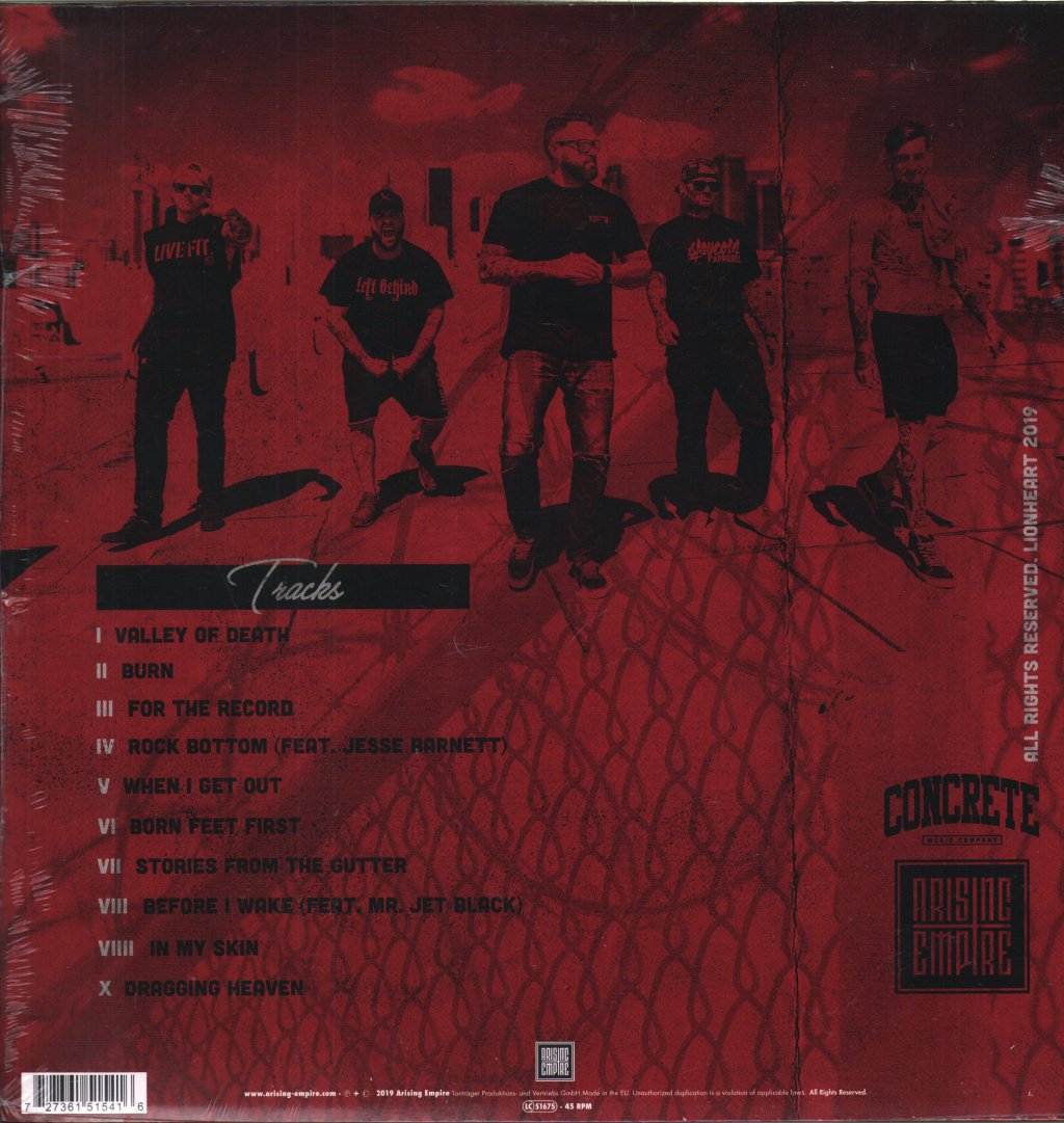 Lionheart (hardcore) - Valley Of Death - Lp