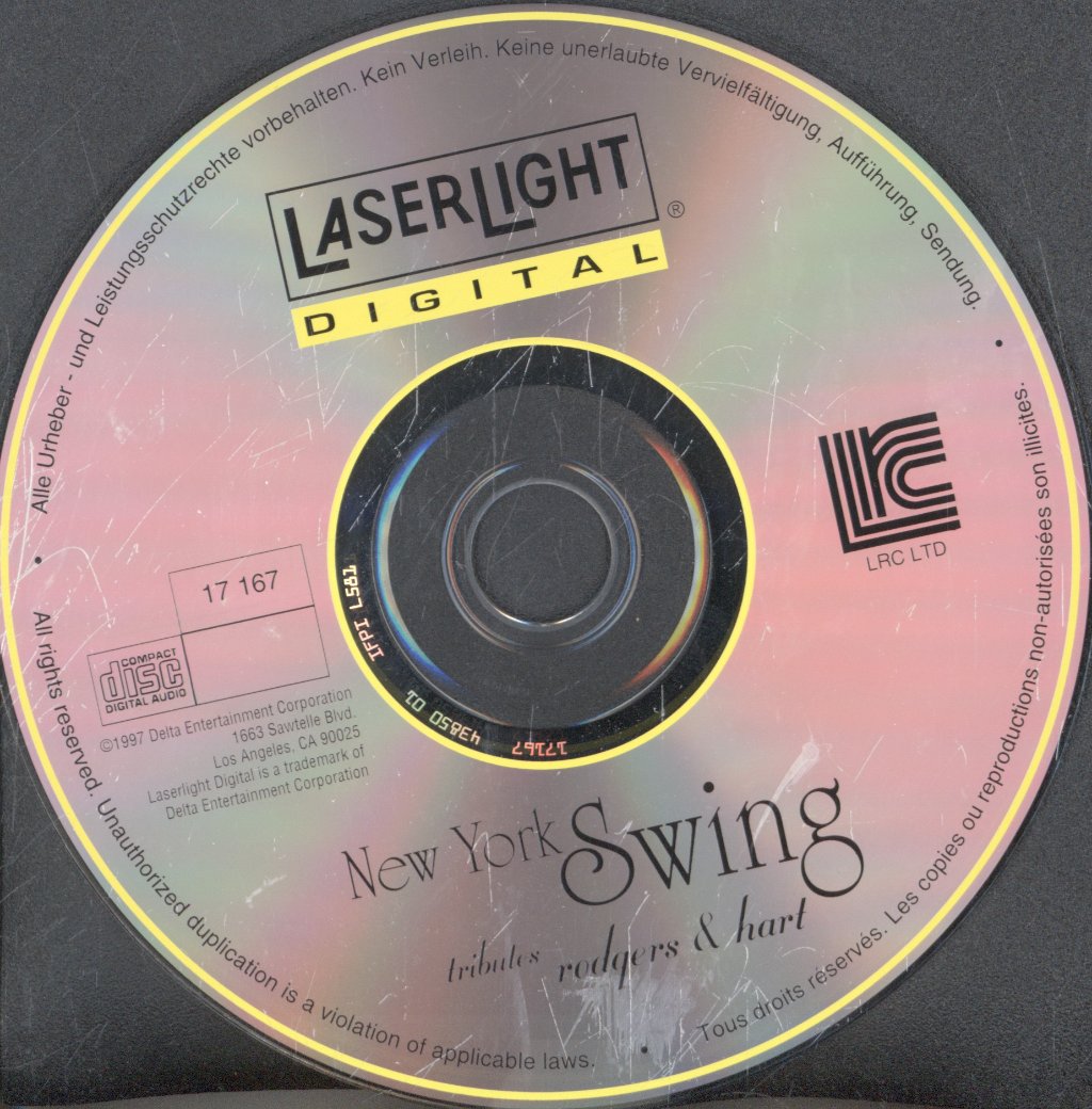 New York Swing - Tributes Rodgers And Hart - Cd