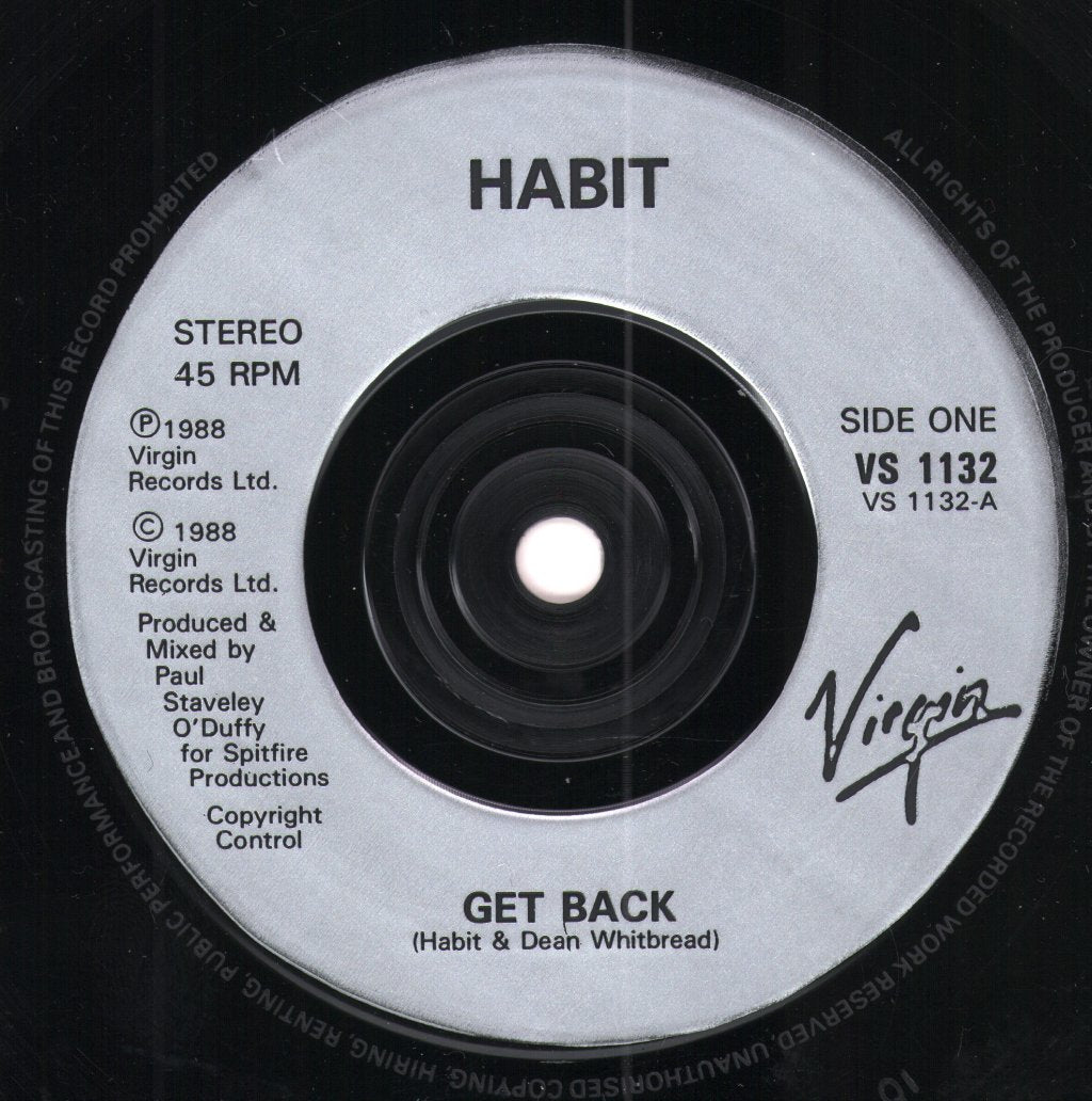 Habit - Get Back - 7 Inch