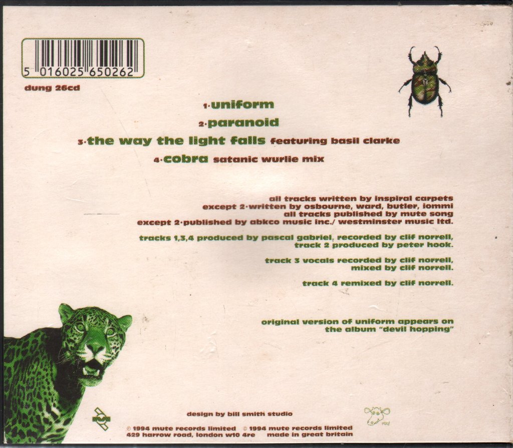 Inspiral Carpets - Uniform - Cd