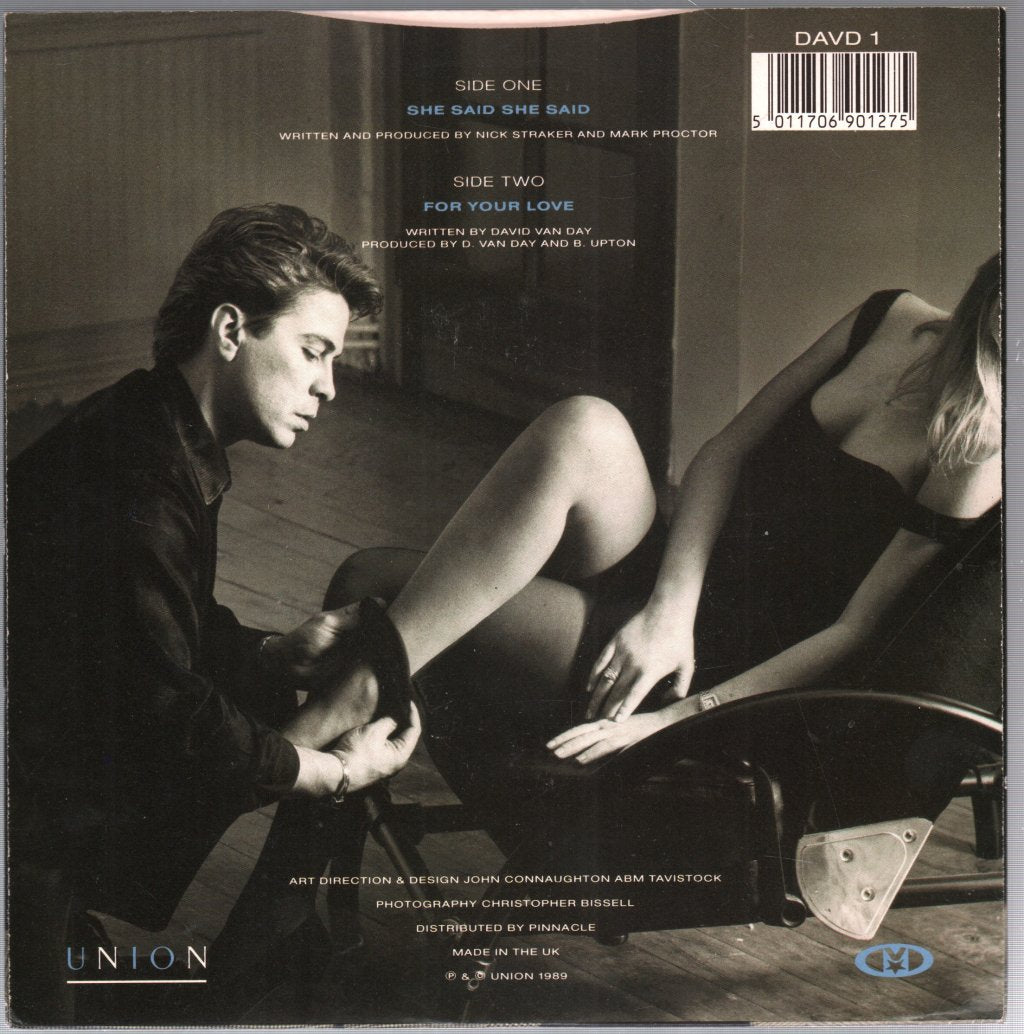 David Van Day - She Said She Said - 7 Inch
