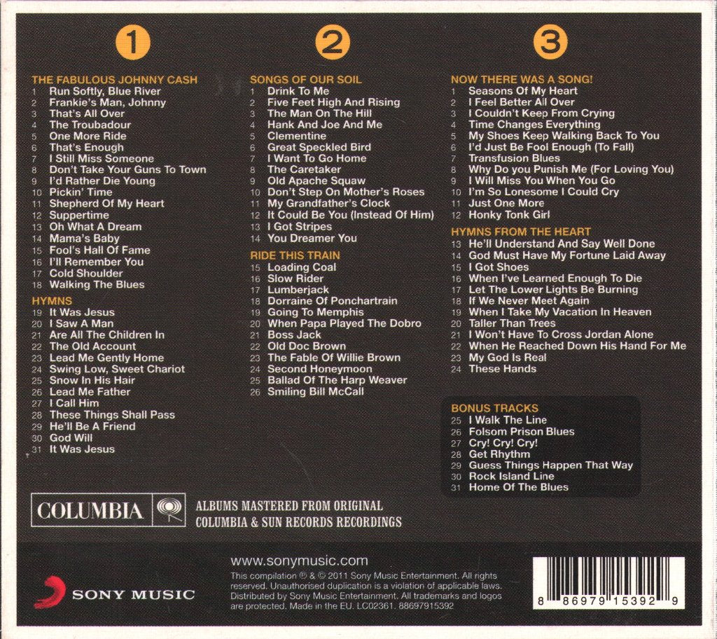 Johnny Cash - Real... Johnny Cash - Cd Set