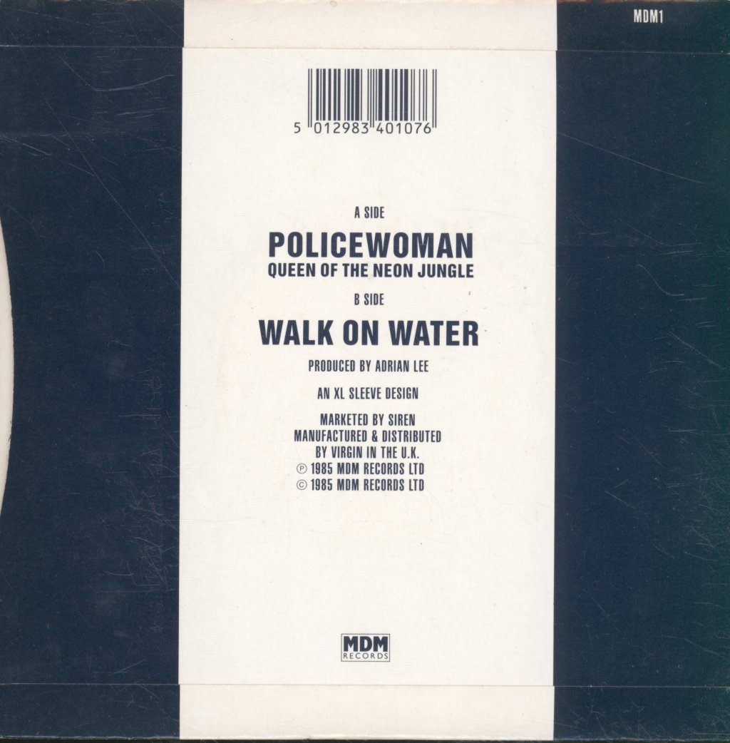 Lorna Wright - Policewoman (Queen Of The Neon Jungle) - 7 Inch