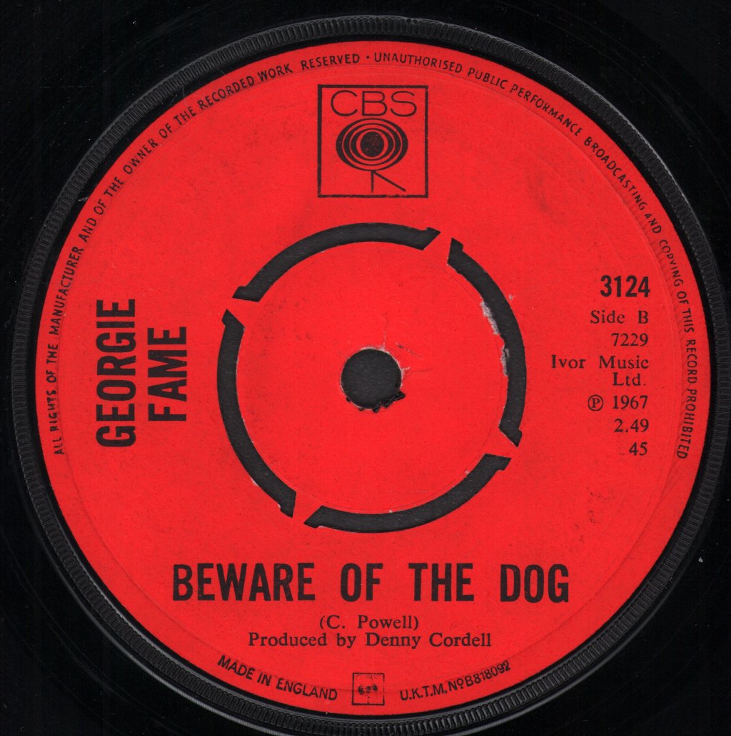 Georgie Fame - Ballad Of Bonnie And Clyde - 7 Inch
