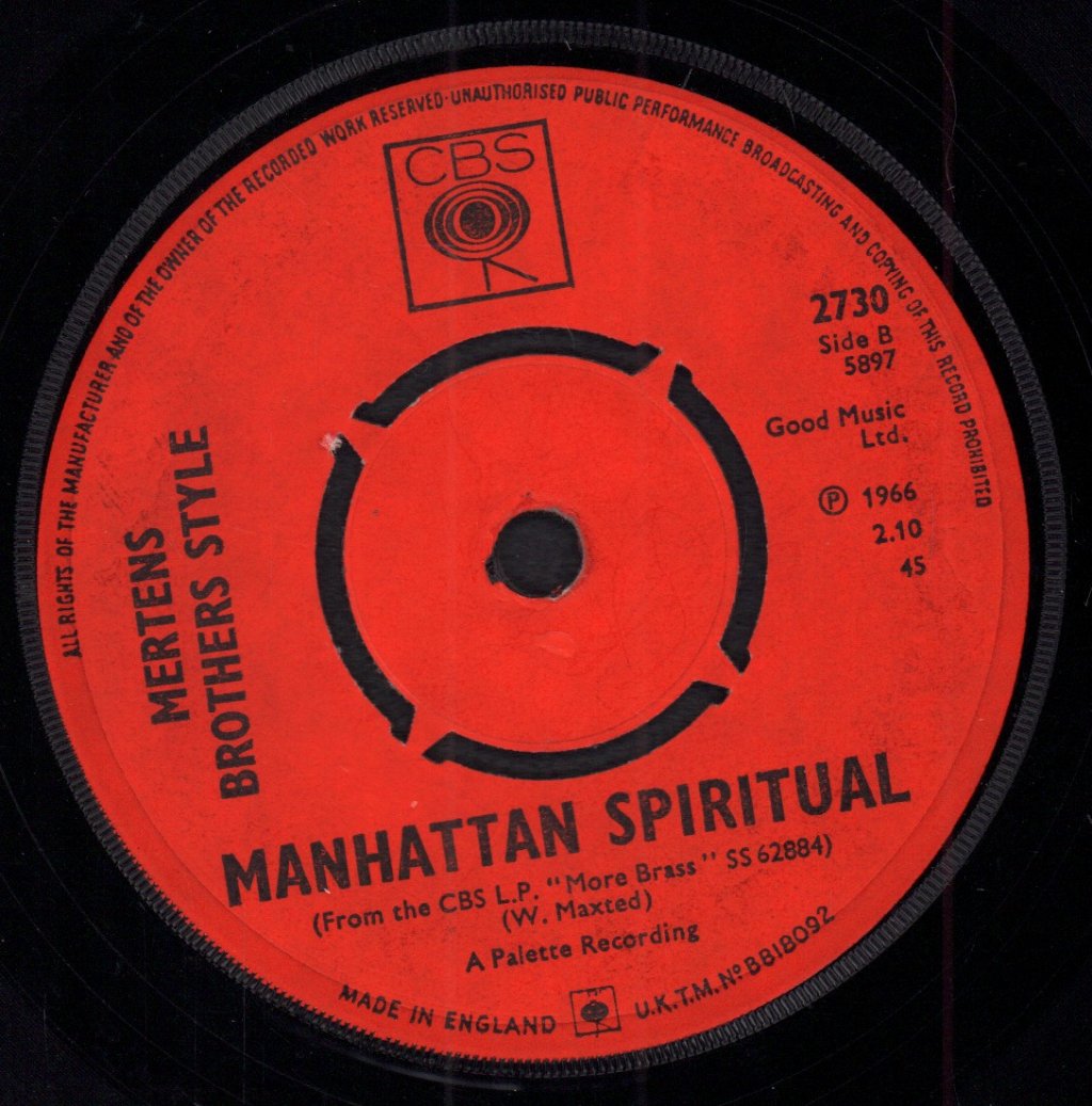 Mertens Brothers Style - Puppet On A String - 7 Inch