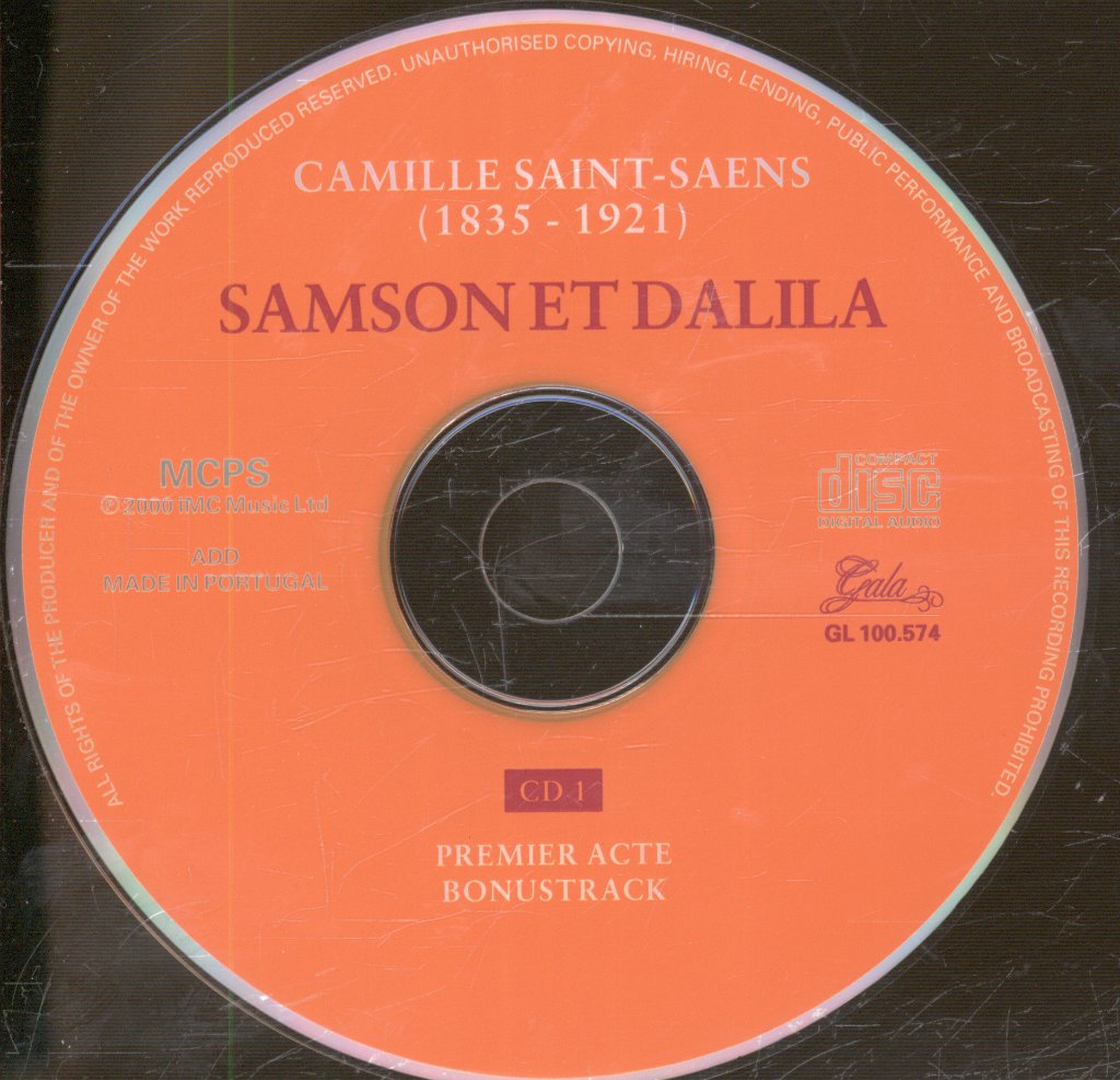 Groot Omroepkoor Orkest, Jean Fournet - Samson Et Delila - Double Cd