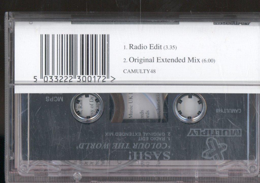Sash! - Colour The World - Cassette