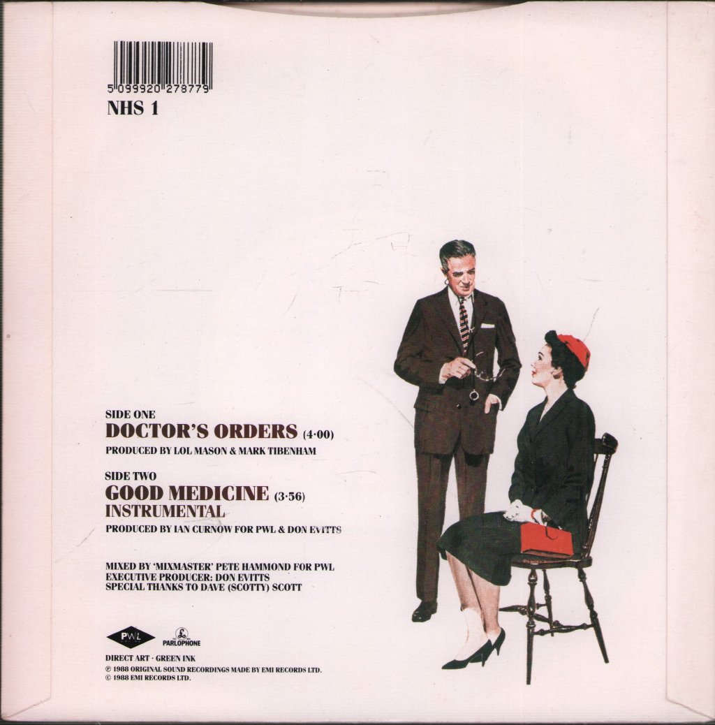 Lisa Carter - Doctor's Orders - 7 Inch