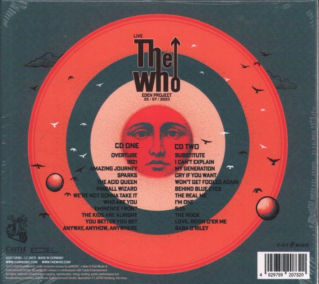 Who - Live At Eden Project - Double Cd