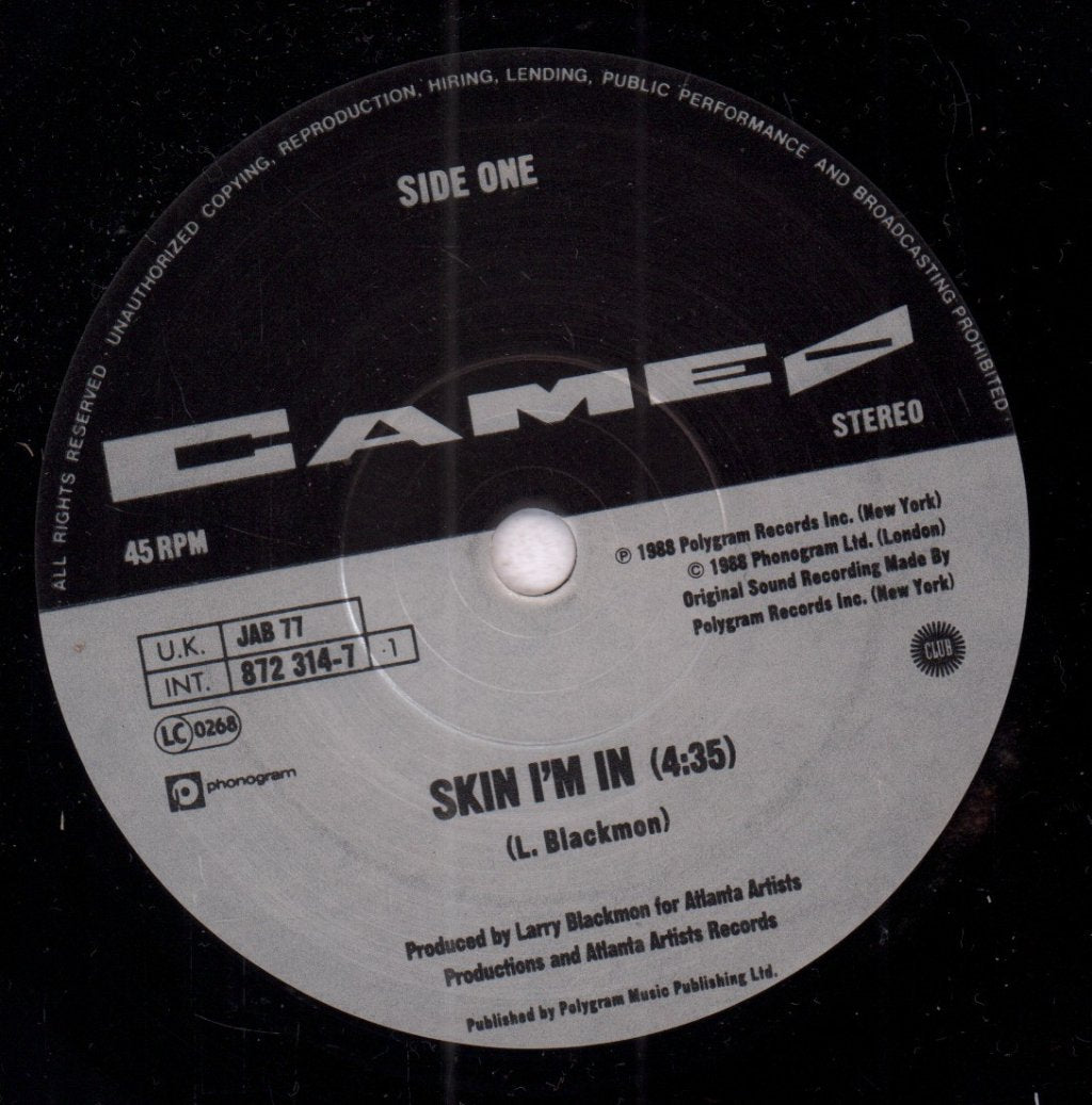 Cameo (Funk Group) - Skin I'm In - 7 Inch