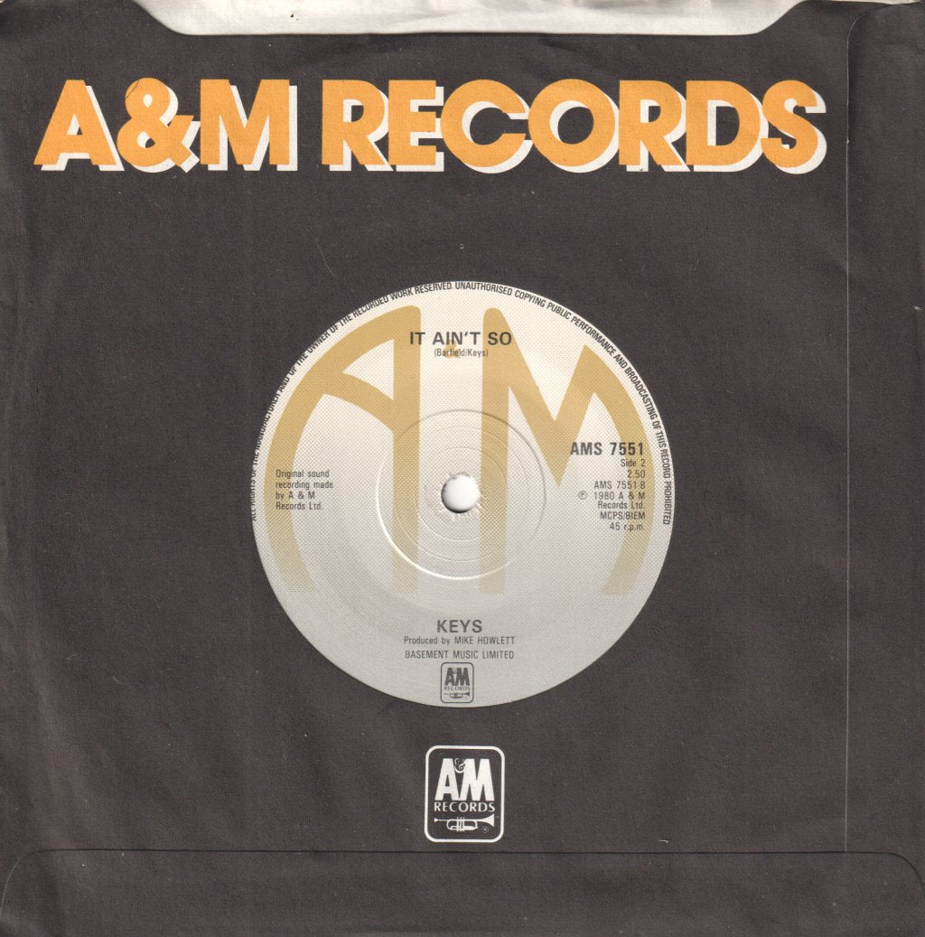 Keys (80'S Group) - Just A Camera - 7 Inch