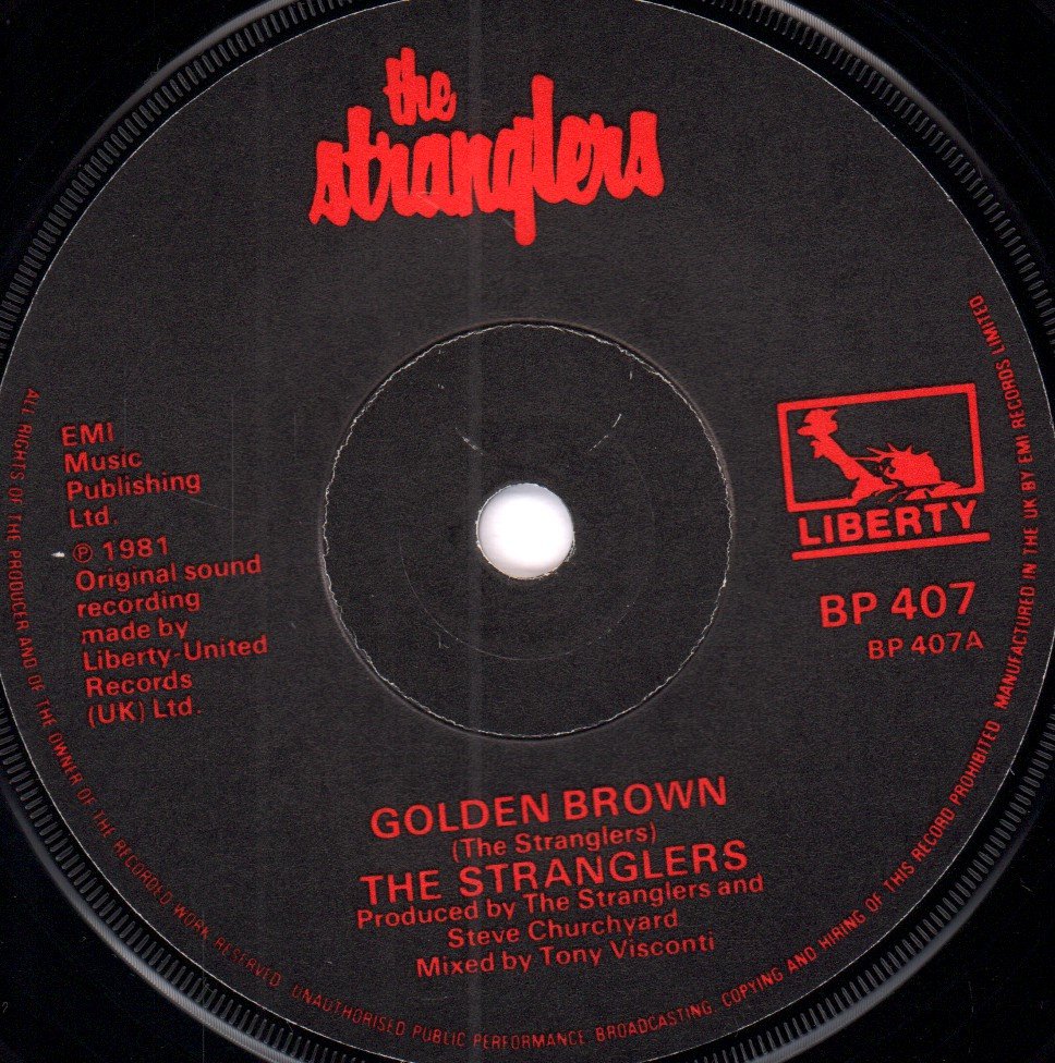 Stranglers - Golden Brown - 7 Inch