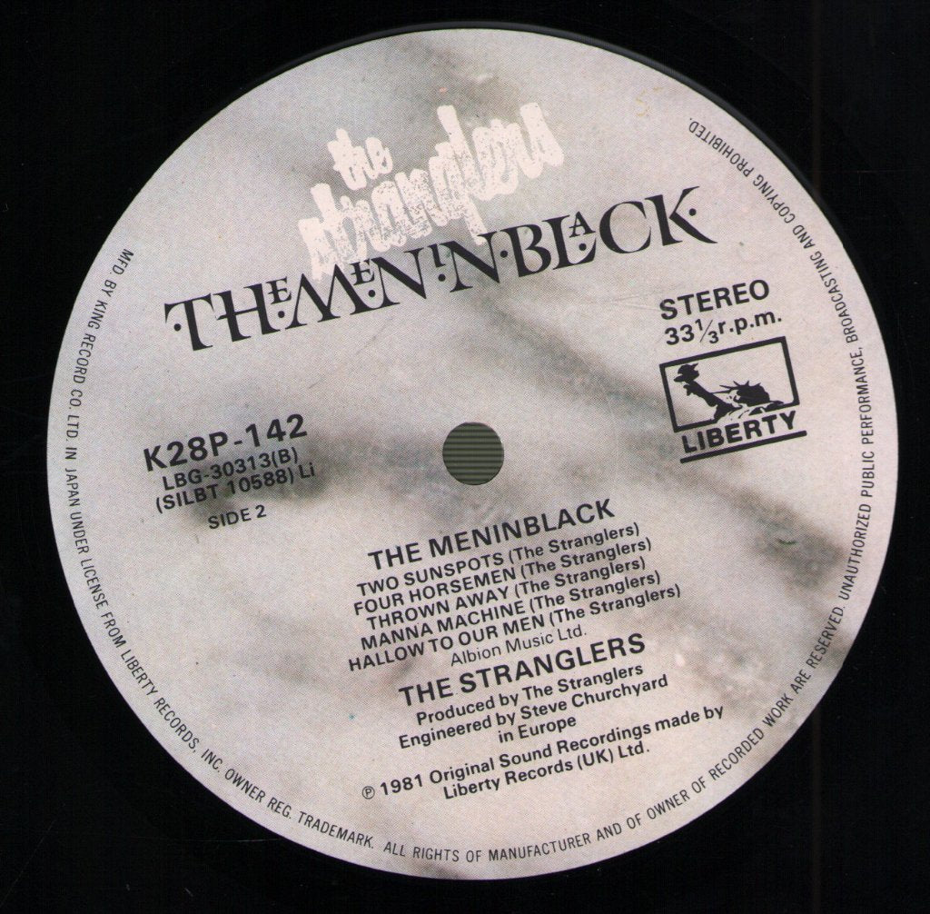 Stranglers - Gospel According To The Meninblack - Lp
