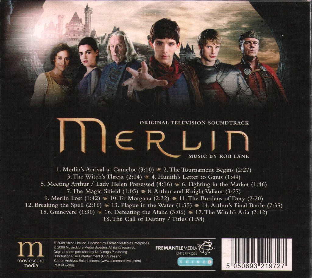 Rob Lane - Merlin (Original Television Soundtrack) - Cd
