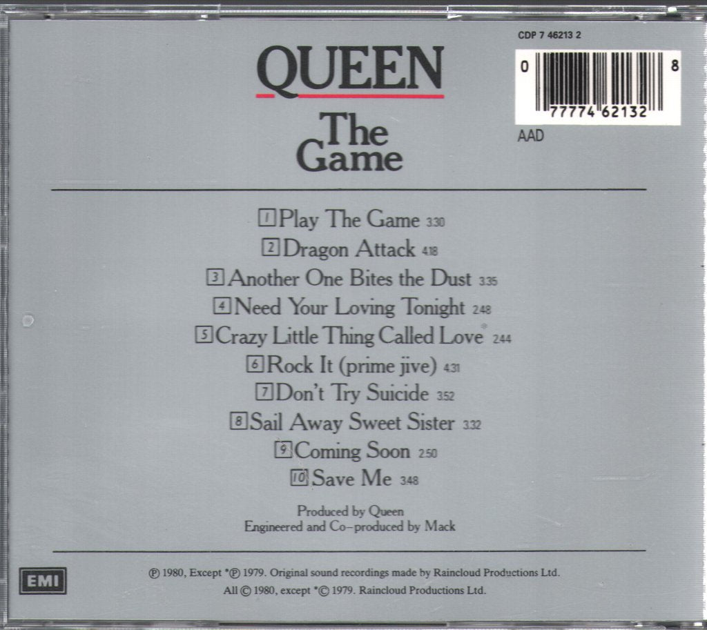 Queen - Game - Cd