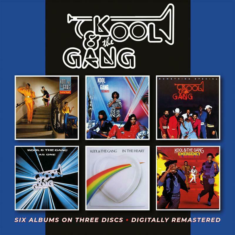 Kool & The Gang - Ladies' Night / Celebrate! / Something Special / As One / In the Heart / Emergency - Triple Cd