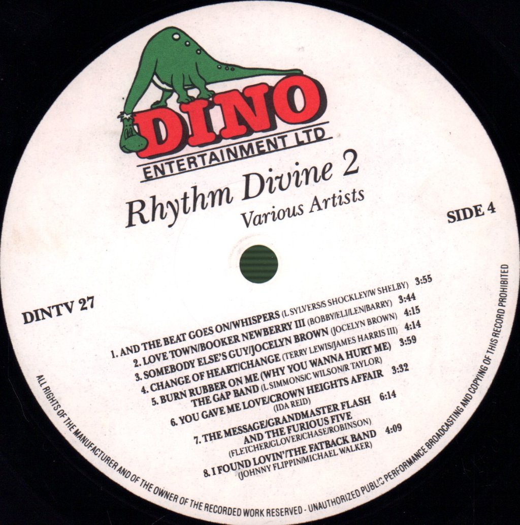 Various Artists - Rhythm Divine 2 - Double Lp