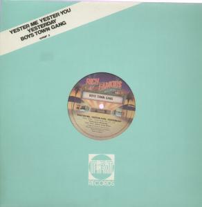 Boys Town Gang - Yester Me Yester You Yesterday - 12 Inch